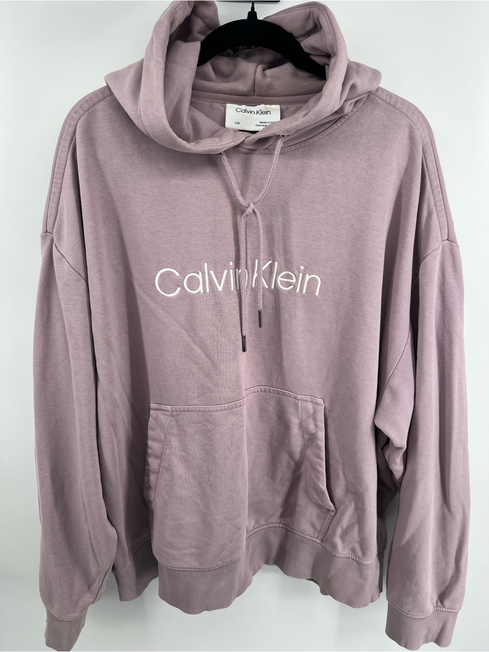 Calvin Klein Dusty Lavender Logo Hoodie